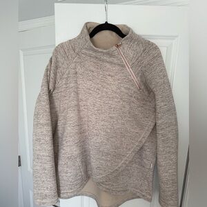 Athleta Heathered Cowl Neck Sweater